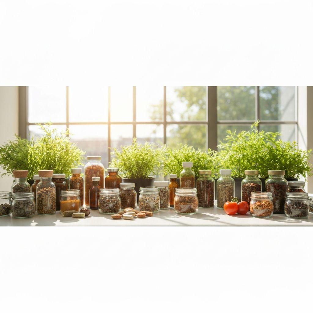 Natürliche Ergänzungen für einen gesunden Lebensstil